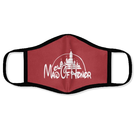 Maid of Honor Disney Face Masks