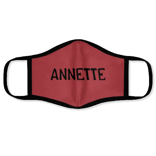 Personalized Mouseketeer Name Face Masks - Unisex Adult Face Masks - Inspired by Disney World Disneyland Mickey Mouse Club TV Show - Sizes S to 4XL