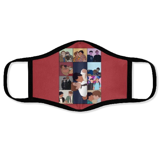 the Heartstopper Eras Tour Face Masks