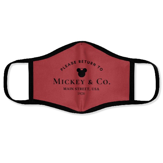 Return to Mickey & Co Face Masks, Disneyworld Face Masks, Disney Trip Face Masks, 2023 Face Masks