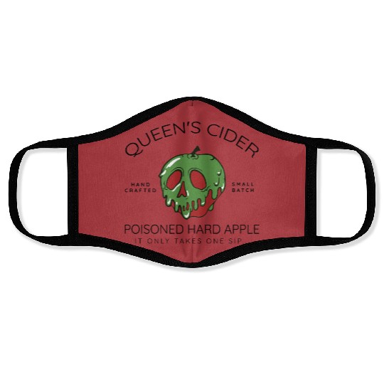Queens Cider / Poison Apple / Snow White / Disney Inspired Face Masks