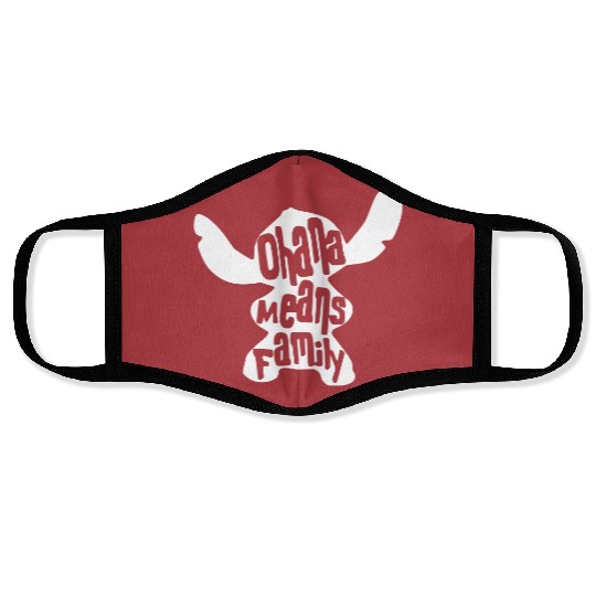 Ohana Means Family Face Masks, Disney Vacation Face Masks, Disney Trip Face Masks, Disney Gift Face Masks