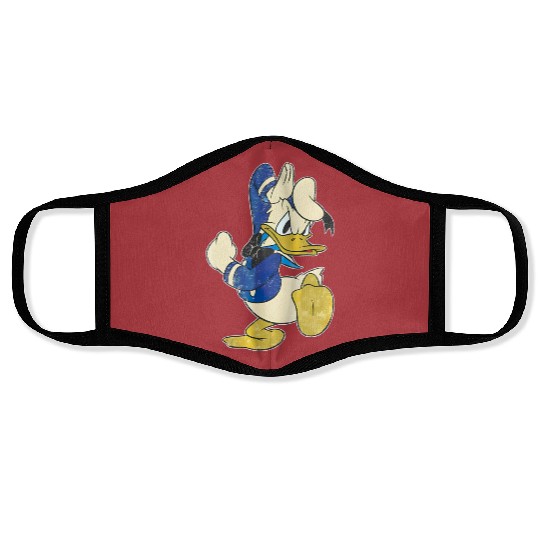 Disney Ducktales Donald Duck Face Masks, Donald Vintage Retro 90s Style Face Masks