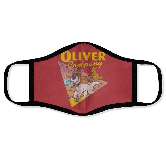 Disney Oliver & Company Face Masks