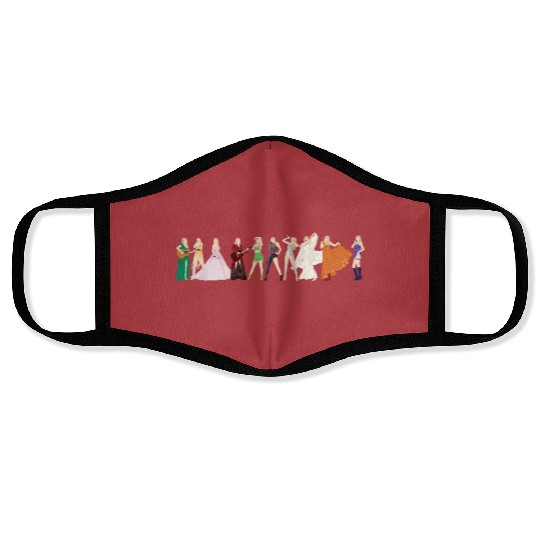 eras tour taylors v2 Face Masks