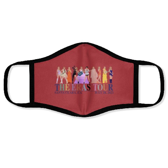 Eras Tour Outfits - Santa Clara Night 1 Face Masks