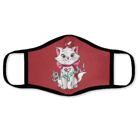 Lovely Cat - The Aristocats Face Masks, Aristocats Face Masks, Disneyland Face Masks