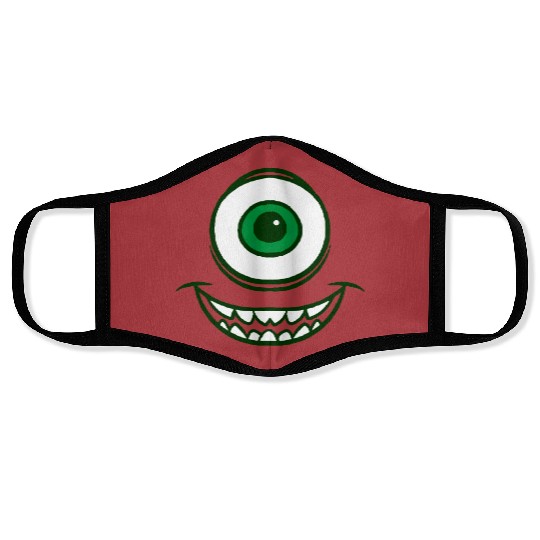 Disney Monsters Inc. Mike Wazowski Halloween Face Masks