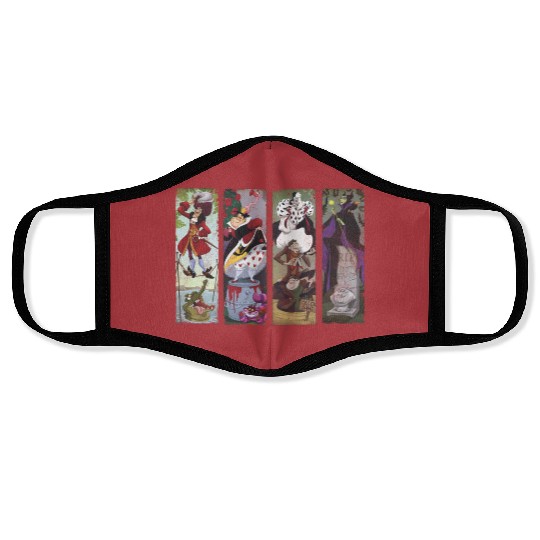 Villain Face Masks, Disney Villain Tank, The Haunted Mansion Tank