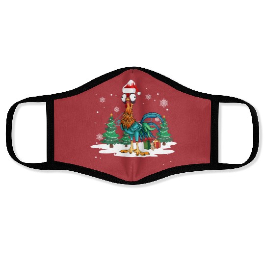 Hei Hei Moana Disney Christmas Face Masks, Funny Christmas Face Masks