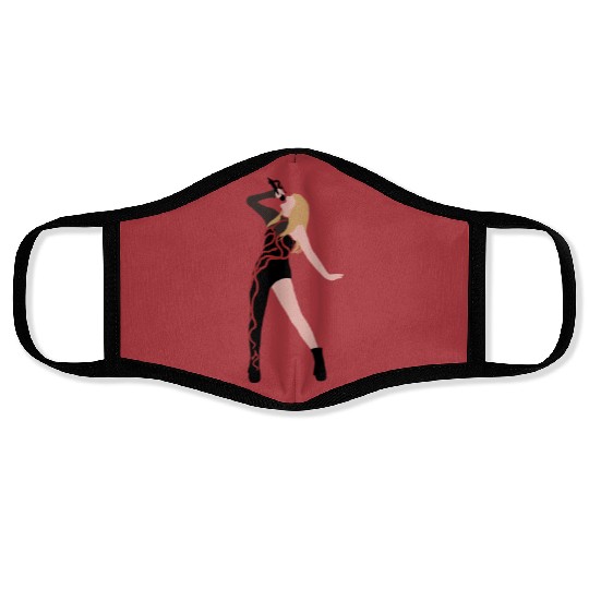 Eras tour reputation Face Masks