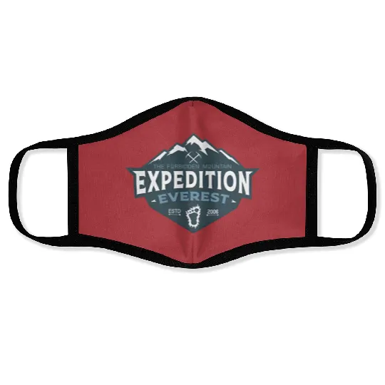 Expedition Everest Face Masks, Disney Everest, Disney's Animal Kingdom, Disney Vacation Face Masks, Disney Yeti