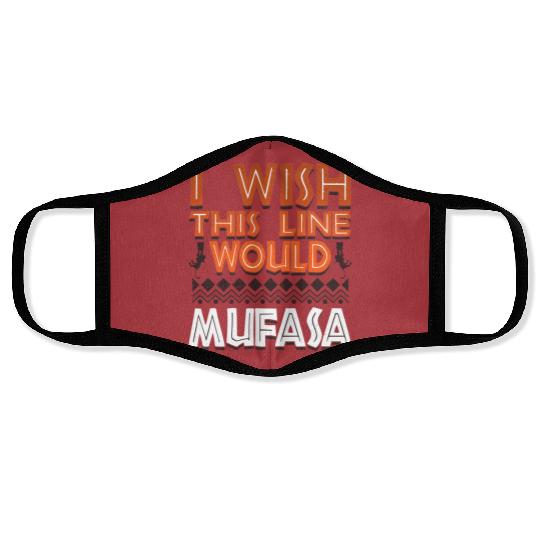 Disney Dad Parks Face Masks Animal Kingdom Wish This Line Would Mufasa Face Masks