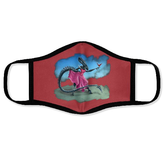 Xenomorph Princess - Disney Princess - Face Masks