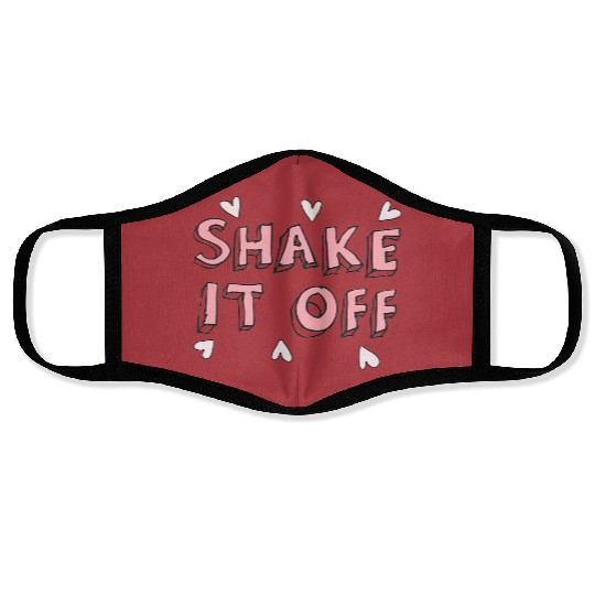 Discover Cute Shake It Off Taylor Face Masks, Taylor version Face Masks