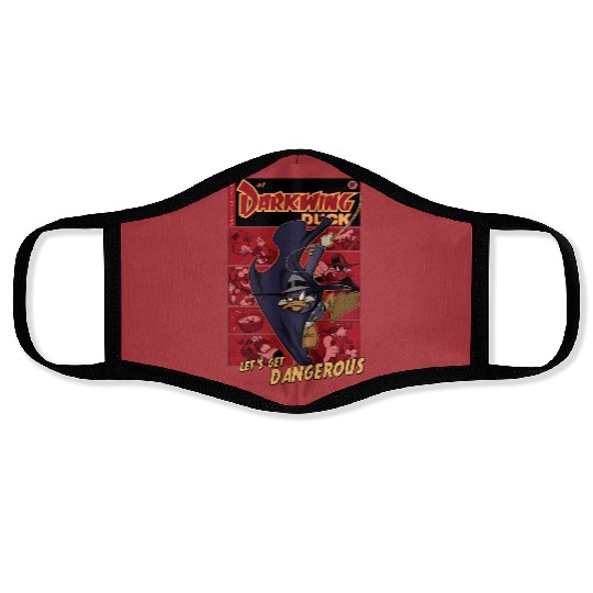 The Darkwing Duck Let's Get Dangerous Disney Face Masks / Vintage Ducktales Face Masks / Magic Kingdom / Disney World Disneyland Family