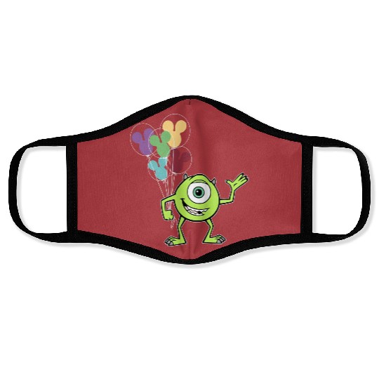 Disney Monsters Inc Face Masks, Mike Wazowski Face Masks, Monsters University Face Masks