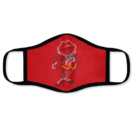 Mr Toad Embroidered Crewneck Crew, Disney embroidered Face Masks