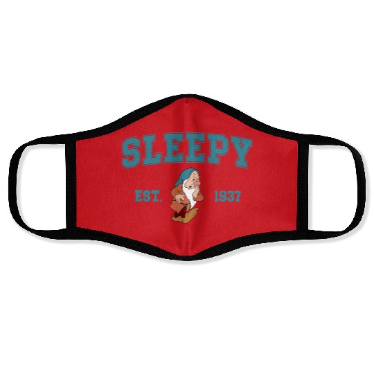 Disney Sleepy Face Masks, Princess Snow White And 7 Dawfs Face Masks