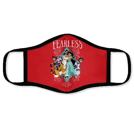 Princess Jasmine Alladin Face Masks, Disney Character Face Masks