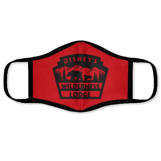 Wilderness Lodge Bear Mama Disney Face Masks