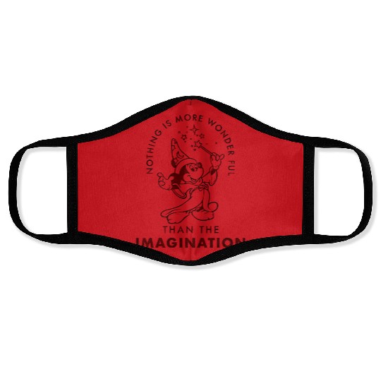 Mickey Face Masks, Disney Sorcerer Mickey Face Masks, Fantasia Face Masks, Disneyland Disney World Face Masks