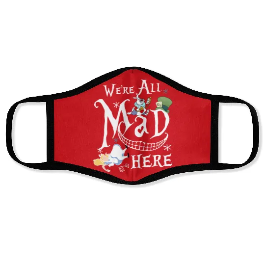 Alice in Wonderland Face Masks, Disney ALice in Wonderland