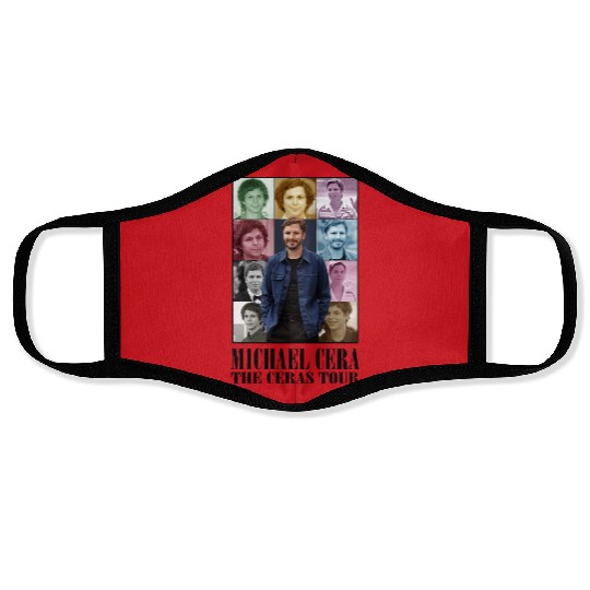 Discover Michael Cera Eras Tour Face Masks, Michael Cera Fans Gift Face Masks