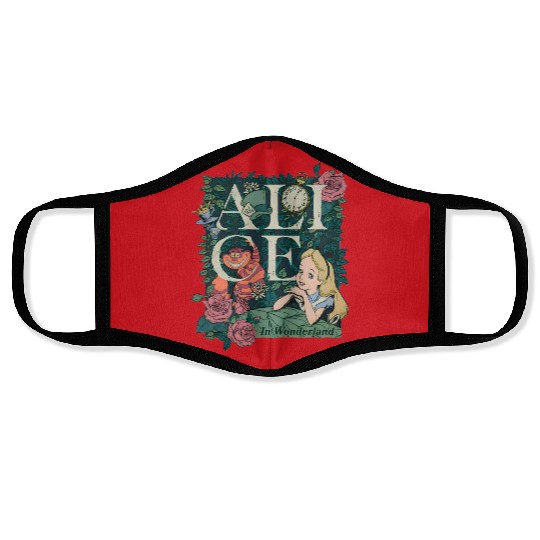 Disney Alice in Wonderland Alice Face Masks, Disney Face Masks
