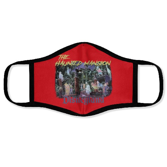 Retro The Haunted Mansion 1969 Disneyland Face Masks