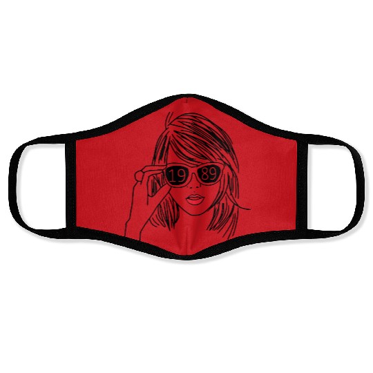 Discover Vintage Taylor 1989 Face Masks, Taylor 1989 Face Masks