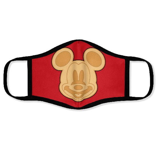 Mickey Waffle Face Masks, Disney Food Face Masks, Disney Snack Face Masks