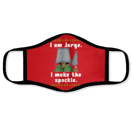 Disney Encanto I'm Jorge I Make The Spackle Face Masks, Disney Bruno Madrigal Hernando Jorge Face Masks