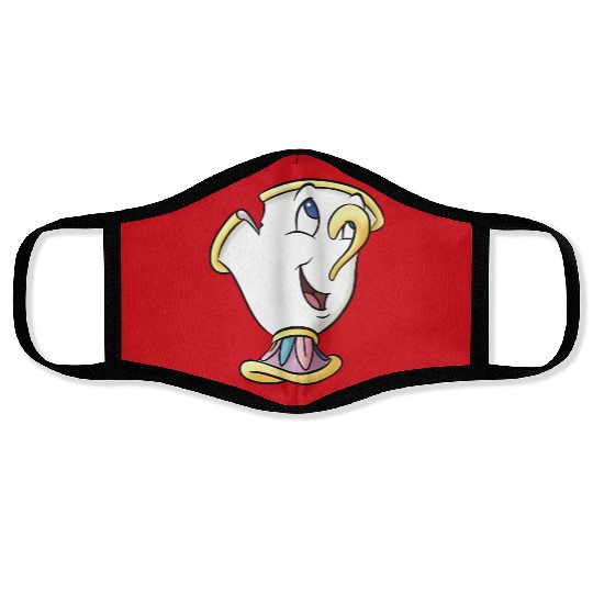 Chip Face Masks, Beauty And The Beast Face Masks, Enchanted Rose Face Masks, Disneyland Face Masks, Disney World Face Masks, Disneyland Face Masks