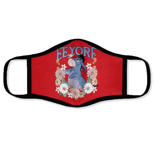 Retro Disney Eeyore  Face Masks, Eeyore Winnie The Pooh