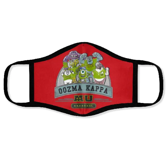 Disney Pixar Monsters University Oozma Kappa Group Retro Face Masks
