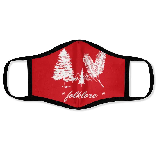 Discover Vintage Folklore Leaf Taylor Face Masks, Taylor Face Masks