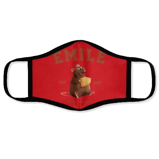 Emile Est 2007 Ratatouille Face Masks, Disney Ratatouille Face Masks