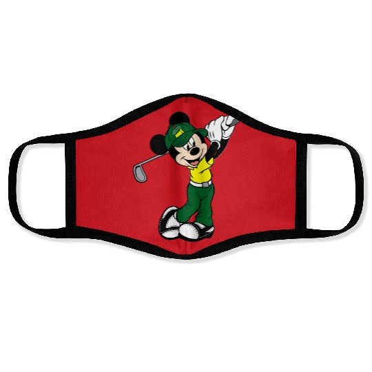 Colors Mickey Golf Face Masks, Disney Family Matching Face Masks