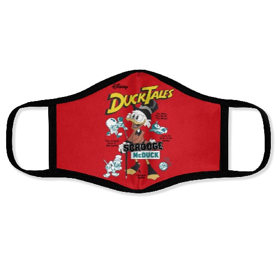 Disney DuckTales Scrooge McDuck Comic Cover Face Masks, DuckTales Face Masks
