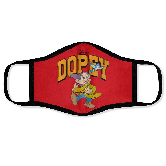 Vintage Dopey Dwarf Face Masks, Snow White Seven Dwarfs Face Masks, Disney World Disneyland Family Trip