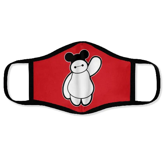 Cute Baymax Face Masks, Disney Baymax Face Masks, Big Hero 6 Face Masks, Mickey Baymax Face Masks