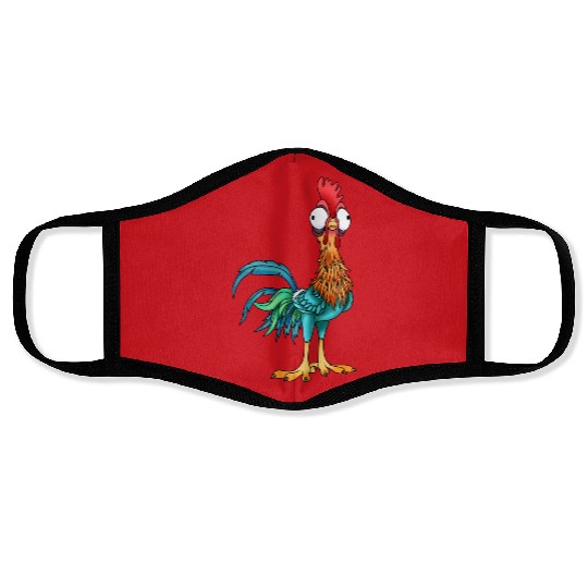 Disney Moana Cute Hei Hei Chicken Portrait Face Masks,  WDW Magic Kingdom Disneyland Family Vacation Holiday Gift