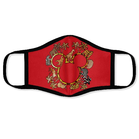 Disney Animal Kingdom Face Masks, Disney Safari Face Masks