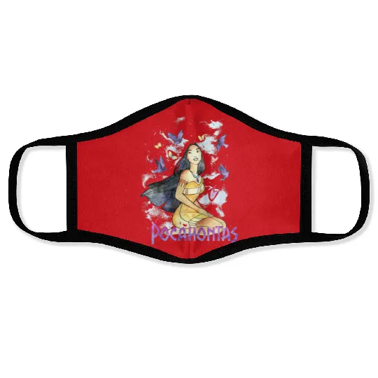 Disney Pocahontas Princess Face Masks, Princess Matching Face Masks