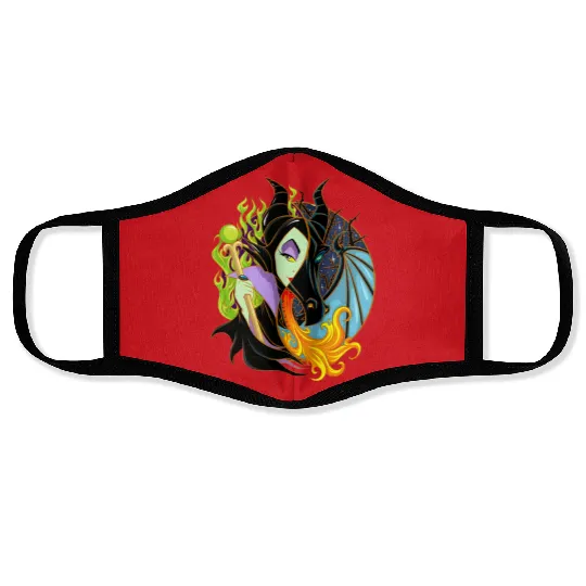 Maleficent Villain, Maleficent Villan Disney Face Masks