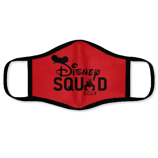 Disney Squad 2022 Face Masks, Mickey Ears Matching Disney Trip Face Masks For Kids Women Men, Disney Vacay Mode Face Masks, Best Day Ever, Disney World Face Masks