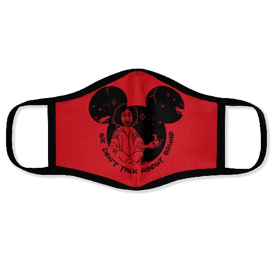 We Don't Talk About Bruno Disney Family Encanto Face Masks