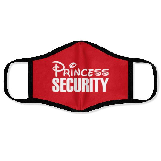 Disney Princess Security Disney Face Masks, Disney Dad Face Masks