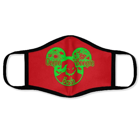 Disney Oogie Boogie Bash Face Masks, Disney Halloween Face Masks, Oogie Boogie Man Face Masks, Nightmare Before Christmas Face Masks
